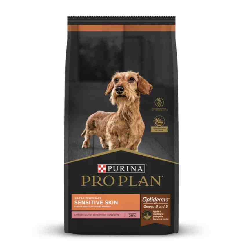 PRO PLAN SENSITIVE SKIN RAZA PEQUEÑA X 3 KG 